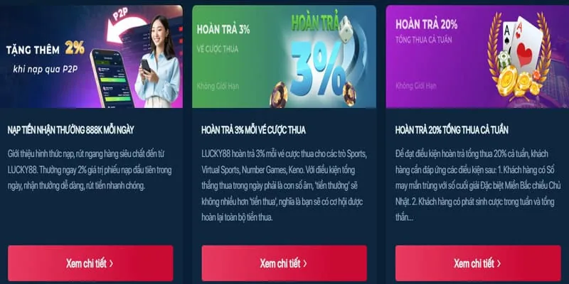 Tham gia chương trình VIP web88 casino